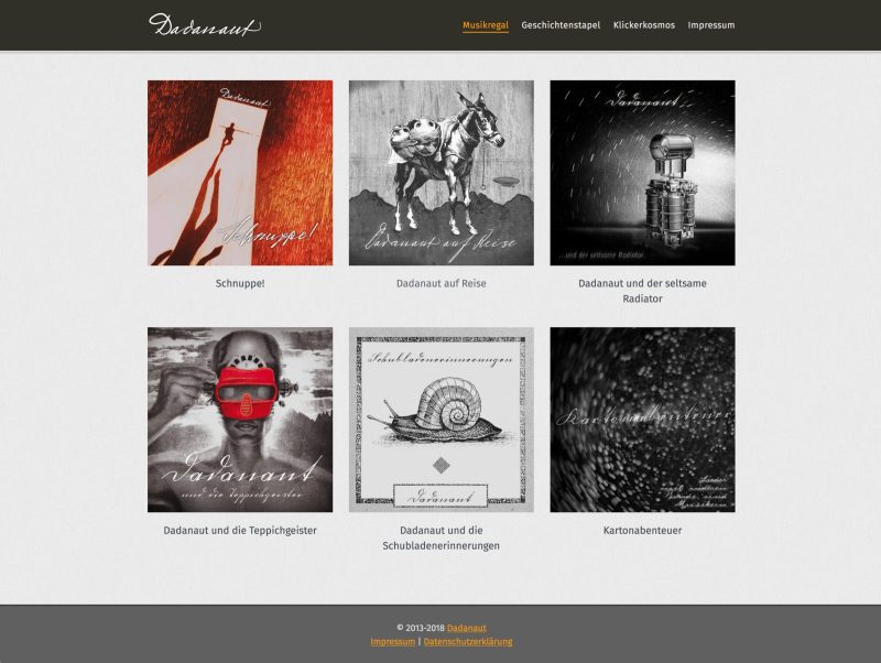 Neustart: Relaunch für dadanaut.de ab Mitte 2018